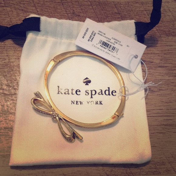 NWT Kate Spade bow bangle